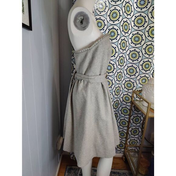 Banana Republic Shoulderless Wool Blend Dress with Jeweled Belt - Picture 3 of 8